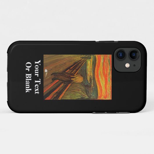 Munch - het ijsscheurtje Case-Mate iPhone case (Achterkant (horizontaal))