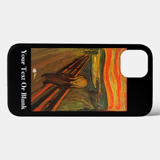 Munch - het ijsscheurtje Case-Mate iPhone case (Achterkant (horizontaal))