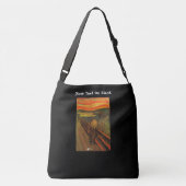 Munch - het ijsscheurtje crossbody tas (Achterkant)