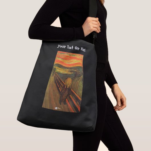 Munch - het ijsscheurtje crossbody tas (Dichtbij)
