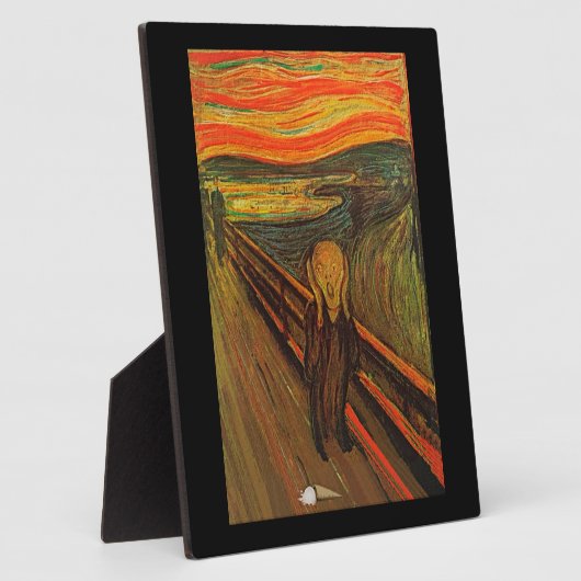 Munch - het ijsscheurtje fotoplaat (Zijkant)