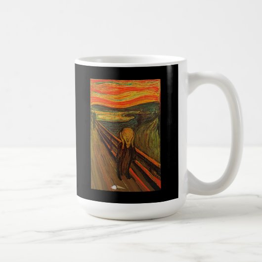 Munch - het ijsscheurtje koffiemok (Rechts)