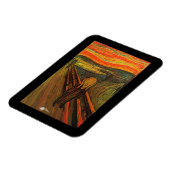 Munch - het ijsscheurtje magneet (Linkerzijde)