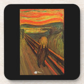Munch - het ijsscheurtje onderzetter (Voorkant)