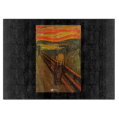 Munch - het ijsscheurtje snijplank (Voorkant)