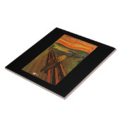 Munch - het ijsscheurtje tegeltje (Zijkant)