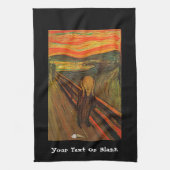 Munch - het ijsscheurtje theedoek (Verticaal)