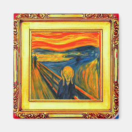 Münch, het scherm, de fijne kunst magneet