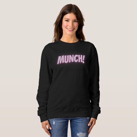 Munch in pink trui (Voorkant volledig)