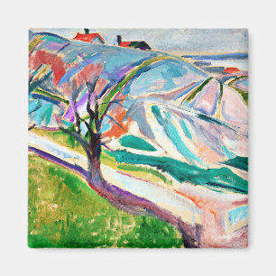 Munch - Landschap van Kragero Magneet