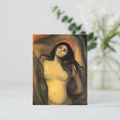 Munch Madonna-uitnodigingen Kaart (Staand voorkant)