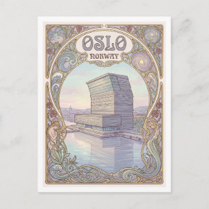 Munch Museum Oslo Noorwegen Briefkaart