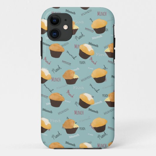 Munch My Muffin Iphone 5 Hoesjes (Achterkant)