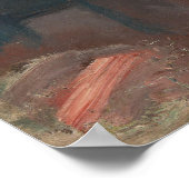 Munch - Rond de paraffinelamp Poster (Hoek)