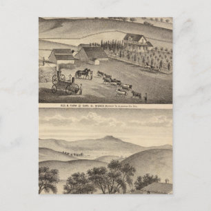 Munch, Stanley residences, boerderijen Briefkaart