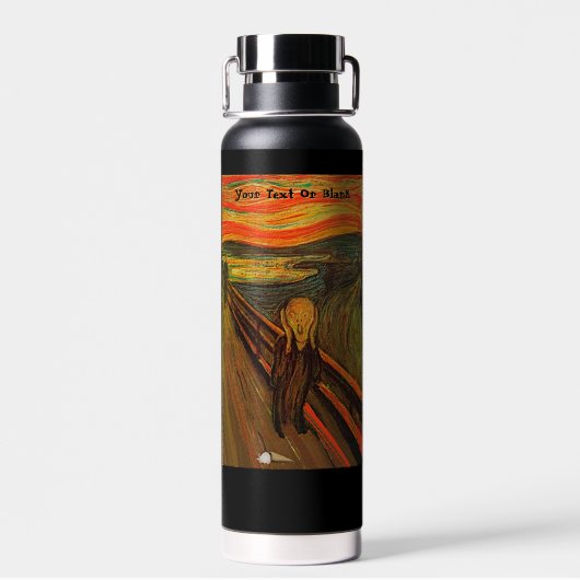 Munch - The Ice Scream Waterfles (Achterkant)