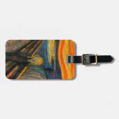 Munch the Scream Bagagelabel (Voorkant horizontaal)