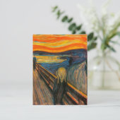 Munch The Scream Invitations Kaart (Staand voorkant)