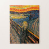 Munch the Scream Puzzle Legpuzzel (Verticaal)