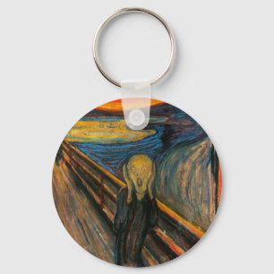 Munch the Scream Sleutelhanger