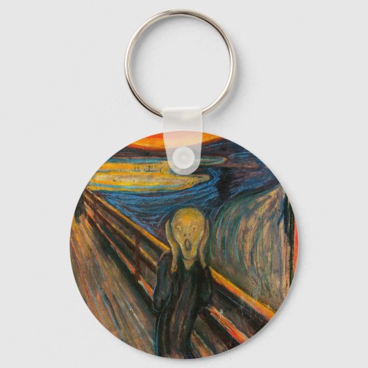 Munch the Scream Sleutelhanger (Voorkant)