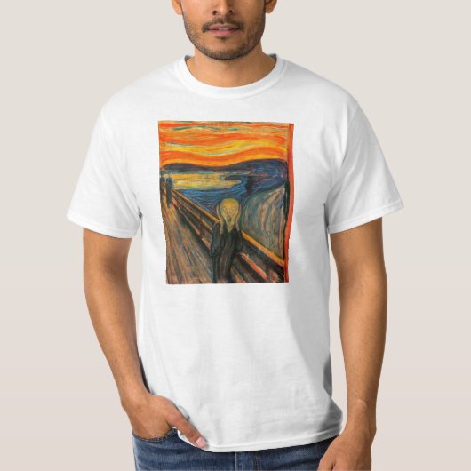 Munch The Scream T-shirt (Voorkant)