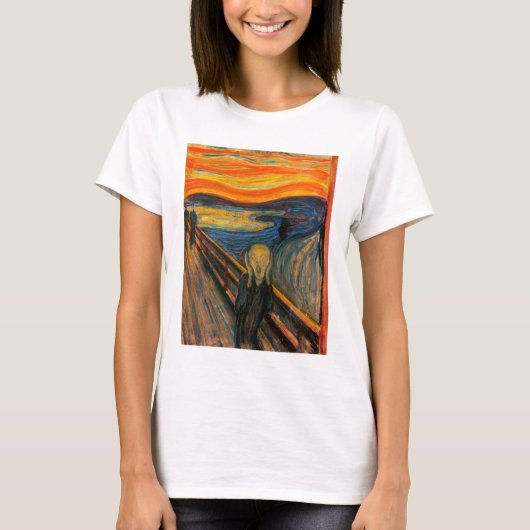 Munch The Scream T-shirt (Voorkant)