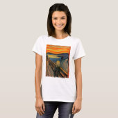Munch The Scream T-shirt (Voorkant volledig)