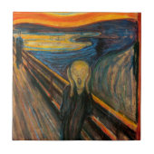 Munch the Scream Tile Tegeltje (Voorkant)
