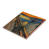 Munch the Scream Tile Tegeltje (Zijkant)