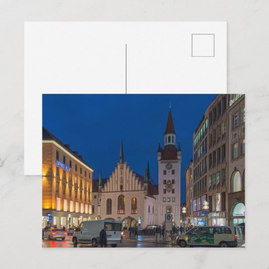 München # 25 briefkaart (Voorkant / Achterkant)