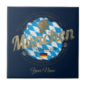 München Bavaria  City Duitsland souvenir Tegeltje (Voorkant)