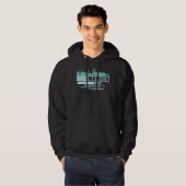 München Bavaria Germany Souvenir - Skyline München Hoodie (Voorkant volledig)