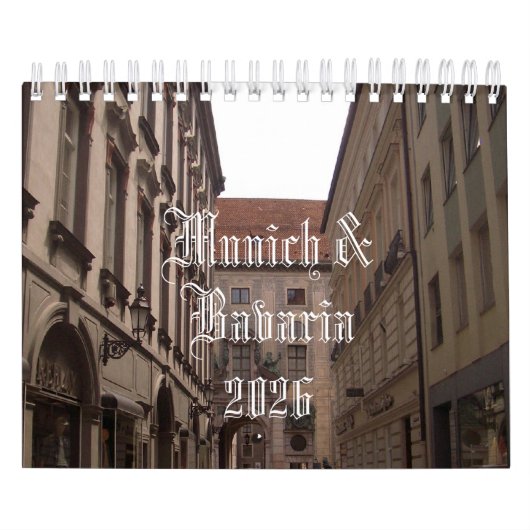 München & Beieren 2026 Agenda Kalender (Hoes)