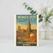 München – “Beierse charme kunst Briefkaart (Staand voorkant)