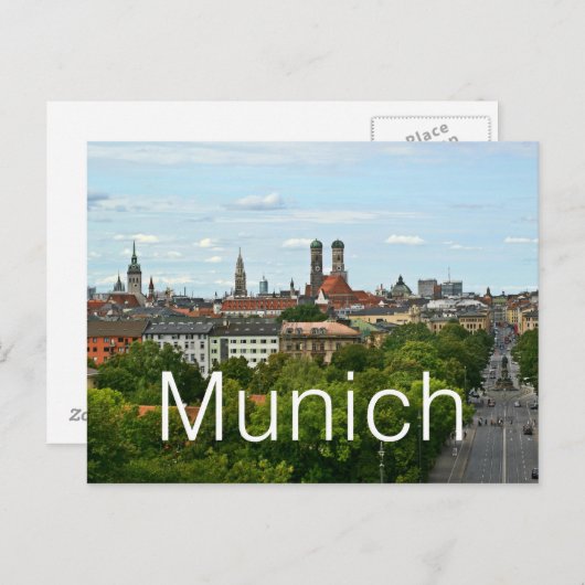 München Briefkaart (Voorkant / Achterkant)