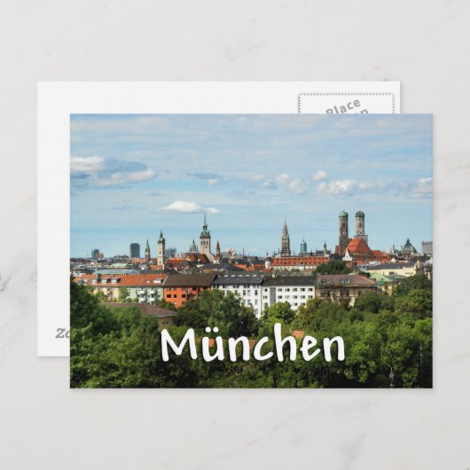München Briefkaart (Voorkant / Achterkant)
