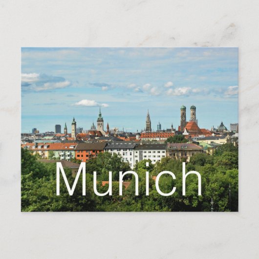 München Briefkaart (Voorkant)