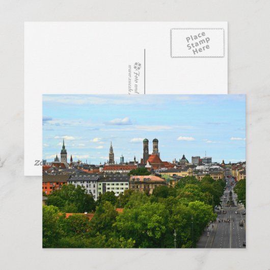 München Briefkaart (Voorkant / Achterkant)