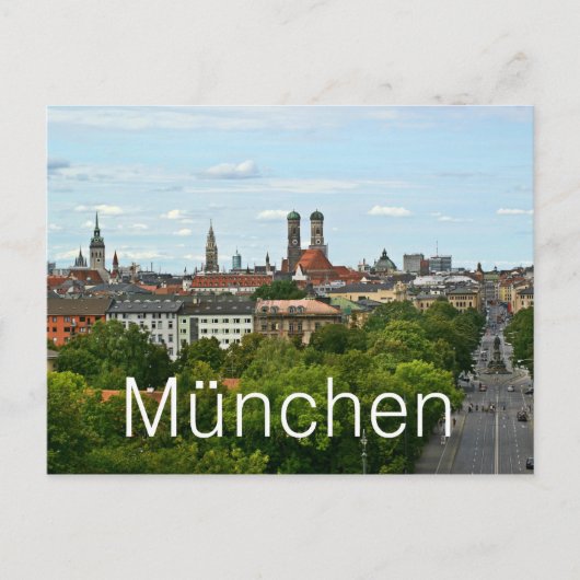 München Briefkaart (Voorkant)