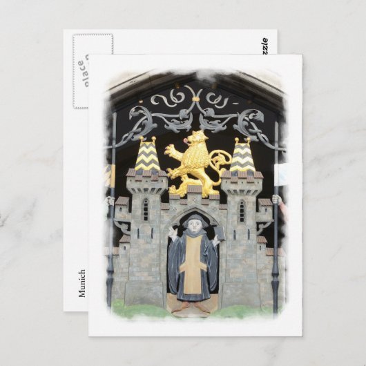 München, Briefkaart Duitsland (Voorkant / Achterkant)