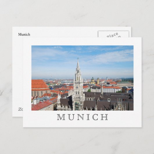 München, Briefkaart Duitsland (Voorkant / Achterkant)