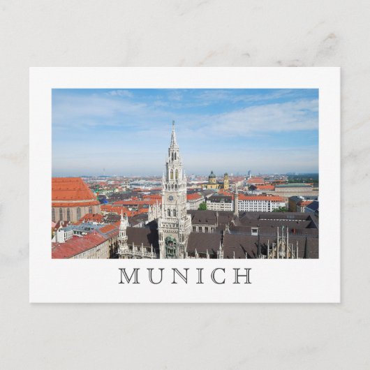 München, Briefkaart Duitsland (Voorkant)