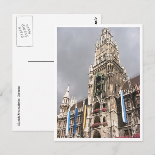 münchen cathedraal briefkaart (Voorkant / Achterkant)