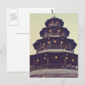 München chinese toren briefkaart (Voorkant / Achterkant)