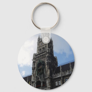 München Clock Tower Marienplatz Sleutelhanger