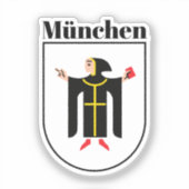 München Coat of Arms Sticker (Voorkant)