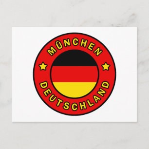 München Deutschland Briefkaart