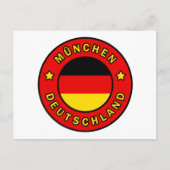 München Deutschland Briefkaart (Voorkant)
