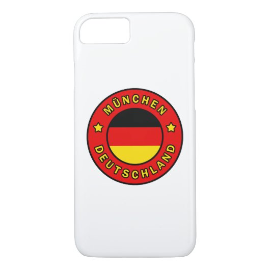 München Deutschland Case-Mate iPhone Case (Achterkant)